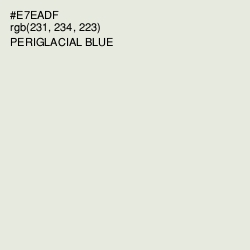 #E7EADF - Periglacial Blue Color Image